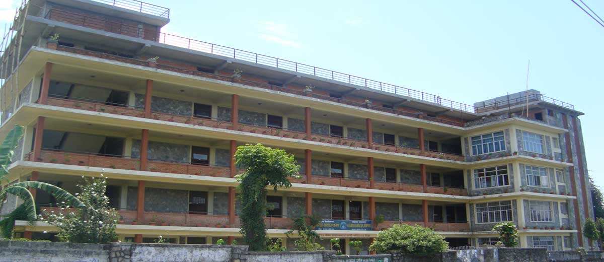 Building of Kanya Campus Pokhara
